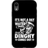 Pontoon Life Merch Custodia per iPhone XR Non è un giorno sull'acqua finché il mio gommone non esce
