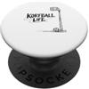 Divertente giocatore di Korfball Korf sq Nato per giocare a Korfball Divertente regalo per la squadra PopSockets PopGrip Adesivo