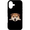 Akita Puppy Lover PS Custodia per iPhone 17 Baby Akita Puppy Closeup Face Dog Ritratto