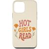 Book Babe | Feminine Reading Custodia per iPhone 12 mini Book Lover California Poppy Hot Girls Leggi Floreale