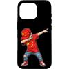 China Pride Wearables Custodia per iPhone 16 Pro Bandiera della Cina Dabbing Boy Patriotic Youth Design