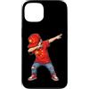 China Pride Wearables Custodia per iPhone 13 Bandiera della Cina Dabbing Boy Patriotic Youth Design