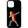Cool Kidz Dab Styles Custodia per iPhone 12 mini Dabbing Ragazzo Cartone animato Posa Gioventù Danza