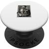 Rastafarian Emperor Selassie Lion of Juda Young Haile Selassie Ethiopian Emperor Rasta PopSockets PopGrip Adesivo