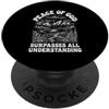Christian Scripture Inspirational Bible La pace di Dio supera ogni comprensione della fede cristiana PopSockets PopGrip Adesivo