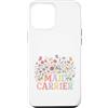 Postal Bloom Creations Custodia per iPhone 12 Pro Max Apprezzamento dei lavoratori postali floreali del corriere della posta