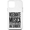 Insegnando Musica Custodia per iPhone 12 mini Insegnante di Musica Semibreve Maestro Divertente Professore
