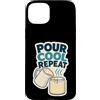 Jimbeels Custodia per iPhone 15 Plus Pour Cool Repeat Candele