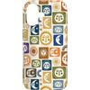 generic Custodia per iPhone 17 Motivo Boho Celeste Sole e Luna