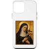Icona di Santa Rita Custodia per iPhone 12 mini Elegante icona cattolica di Santa Rita