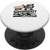 Pesca subacquea Spearo Apnea Diver Spear The Ocean Supermarket per cacciatore subacqueo di pesca PopSockets PopGrip Adesivo