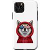 Shiba Inu Puppy Lover PS Custodia per iPhone 11 Pro Patriot Shiba Inu Closeup Portrait US Flag Occhiali da sole