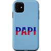 PAPI Haiti Flag Proud Haitian Father's D Custodia per iPhone 11 PAPI Haitian Flag Haiti Orgoglioso Festa del Papà Orgoglio Patriottico