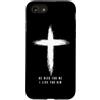 Christian Scripture Inspirational Bible Custodia per iPhone SE (2020) / 7/8 È morto per me Vivo per lui Cristiano Croce Fede Adorazione