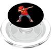 China Pride Wearables Bandiera della Cina Dabbing Boy Patriotic Youth Design PopSockets PopGrip per MagSafe