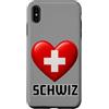 United Labels Custodia per iPhone XS Max Soccer - WM World Cup 2026 Switzerland Schwiz
