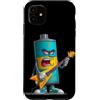 Rocking Battery Outfit Custodia per iPhone 11 Batteria Rock con chitarra per adulti e bambini