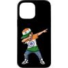 Bharat Vibes Custodia per iPhone 13 Pro Max Bandiera indiana Dab Boy Ashoka Chakra Pride