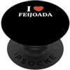 alimentare Feijoada amatoriale Regalo di Nourriture Brésil Umorismo Feijoada amour i love Feijoada PopSockets PopGrip Adesivo