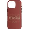 Italy born and Italian apparel Custodia per iPhone 16 Pro Vintage Siracusa Italia