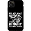 Pontoon Life Merch Custodia per iPhone 11 Pro Max Non è un giorno sull'acqua finché il mio gommone non esce