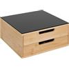5 five simply smart 5five - Portacapsule Blackbamboo 2 cassetti beige