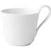Royal Copenhagen White Fluted 1016923 - Tazza in porcellana con manico alto, 33 cl, 12,5 x 9,5 x 10 cm, colore: Bianco