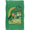 Steven Rhodes The Very Drunk Leprechaun Coperta super morbida al tatto setoso - 91 X 147 cm