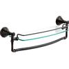 DELTA Faucet 79710-RB Cassidy 18-Inch Glass Shelf with Bar, Venetian Bronze by FAUCET