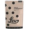 Generico LEV Gatto Bustine per Gatti in Vellutata, bustine complementari per gatti di tutte le taglie e razze, N. LEV VELLUTATA gusto POLLO E PROSCIUTTO 60GR, 12 bustine da 60 grammi, 12x60gr.