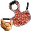 Generico Grembiuli Per Galline,Grembiule Paraschiena con Regolabile | Gilet Protettivo Per Galline,Per Chioccia, Pollame, Esterno E Interno