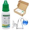 ZJINGTI Co2 Acquario,CO2 Drop Checker,Tester Co2 Acquario,CO2 Checker Liquid,Kit Completo per Acquarios di CO2s,Impianto Co2s Acquarios con 15 ml Indicatore,Monitoraggio Preciso per Acquari D'acqua Dolce