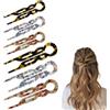 Aucuu 6pcs Forcine per Capelli, Forcine per CapelliFrancesi da Donna, per Acconciature Updos, Chignon e Twist