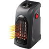 Mini Stufetta Elettrica Portatile e Regolabile a Basso Consumo - L'indispensabile e Potente Scaldotto e Termoventilatore per Ogni Stanza della Tua casa!