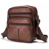 WNHTFAC Custodia per Cellulare con Tracolla Pelle Uomo, Porta Telefono e Portafoglio Tracolla Pelle, Borse a Spalla Borsetta Tracolla Pelle Borse Messenger Borsa a Mano per Campeggio Viaggio Sport all'aperto