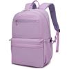 KONO Zaino Donna Porta PC 15,6 Pollici Leggero Impermeabile, Zaino Scuola