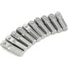 WheatThrive Adattatore per bussola, adattatore per trapano, adattatore per codolo esagonale, convertitore quadrato da 1/4 a 1/4, acciaio al cromo vanadio, cuscinetto a sfera caricato a molla, per