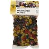 Silk Road Blikas Olive Verdi e Nere Kalamata Marinate con Origano e Peperoncino Rosso, Confezione da 2 x 250 g (totale: 500 g)