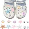 ZXTGBQ 12 Pcs Ciondoli per Scarpe Decorativi Spille, Ciondoli per Scarpe, Ciondoli Casuali per Scarpe, Ciondoli Decorativi per Scarpe, Decorazioni per Scarpe, per Donne, Adulti