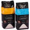 Il Tomolo Set Sale Integrale di Trapani Presidio Slow Food 2 kg, Sale Marino Siciliano Grana Grossa e Grana Fine, Ideale per Cucina Quotidiana, Pasta, Condimenti, Carni, Pesce e Verdure
