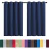 GAIFNAG Tende Camera da Letto Moderne 50 x 150 cm Termiche Isolanti, Tende Coprente e Moderne Tenda Moderna per Soggiorno per Matrimoni, Ristorante, Blu Scuro