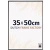 Dutch Frame Factory - Cornice 35x50 cm - Nero Opaco - Cornice per foto in Plastica con vetro plastico Antiriflesso - Cornice portafoto 35x50 cm - Easy