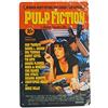 DOGT Metal Tin Sign 8x12 Inches Retro Metal Sign Pulp Fiction Movie Poster Tin Sign, 8x12