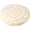 PATIKIL Coprisedili Rotondi, Coprisedili Elastici Lavabili, Cuscino Coprisedili, Fodera Allungabile per Sedie da Bar Adatta a Sedie da 36-45 cm, Beige