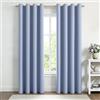 MIULEE Tende Oscuranti per Interni 2 Pezzi 140x200 CM, Tenda Termica Isolante Freddo e Caldo Interni Finestra Camera da Letto Soggiorno con Anelli, Morbido Tenda Oscurante da Interno, Celeste