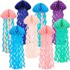 TaoQ C 8 Pezzi Lanterne di Carta a Forma di Medusa Lanterna di Carta Colorata a Forma di Medusa Lanterne a Meduse da Appendere per Compleanno Matrimonio Festa a Tema Oceano Casa Decorazioni