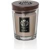 Vellutier Candela Profumata Café Au Laitt, Candela in Barattolo, Specialmente Formulata con Cera Vellutata, Coperchio Legno, Aroma di caffè tostati e aroma di vaniglia, 11,5 x 9 cm, Medio, 255 g