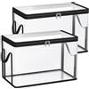 Generico Toy Organizer Chest, Soft Plush Container, Stuffed Animal Basket, Rusting Fabric Bin, Heavy Duty Storage Solution for Bedroom Nursery Living Area Study Dorm Balcony Apartment Home Organization