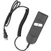 Taotalhomy Telecomando per sedia sollevabile e reclinabile, ricevitore elettrico a 2 pulsanti con adattatore rotondo a 5 pin, cavo a spirale ergonomico di ricambio per sedie Rise