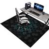 KQIEJUY Tappeto per Sedia Gaming Tappetino per Sedia da Ufficio per Pavimenti Duri Rettangolare Tappeto Gaming Ufficio Pavimento Antiscivolo Protettivo Tappetino di Protezione per Pavimento 120 x 140 cm
